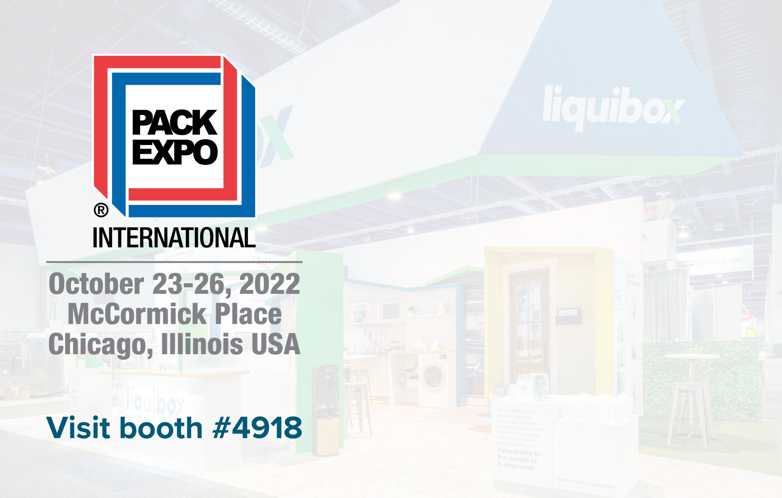 Liquibox to participate in Pack Expo in October 2022